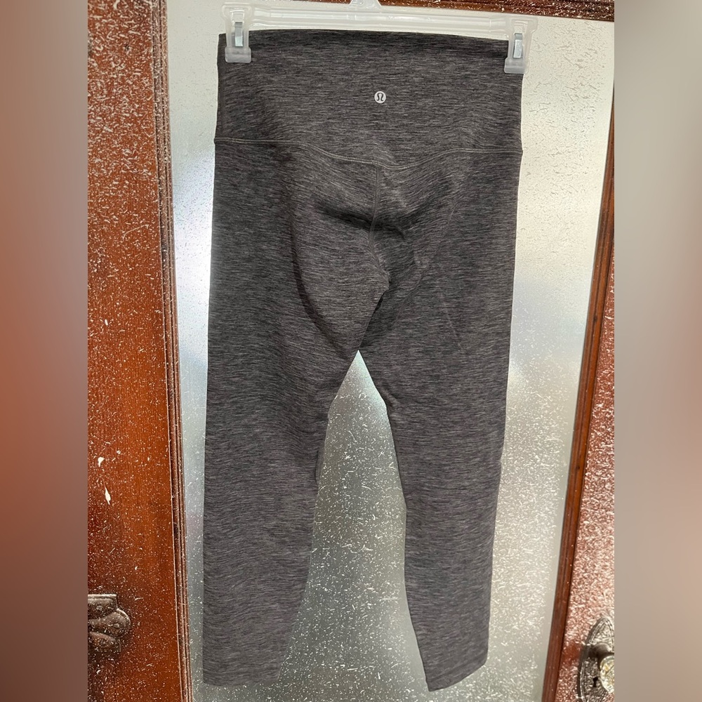 🔴lululemon athletica Dark Gray Leggings size 8
